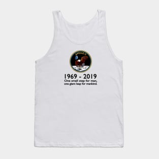 Apollo 11 Moon Landing 50th Anniversary Tank Top
